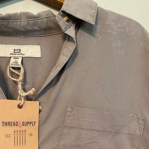 NWT! Thread + Supply Button Up Blouse NWT! - Picture 3 of 5